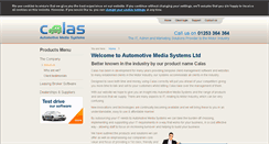 Desktop Screenshot of calas.co.uk