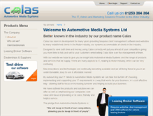 Tablet Screenshot of calas.co.uk